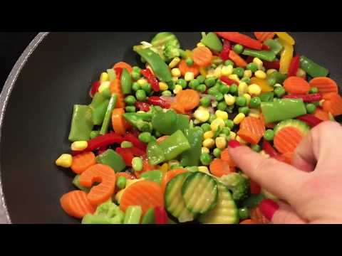 Видео: Рис с Овощами . Правильное питание . Как приготовить вкусно рис . Здоровое питание .