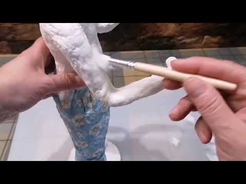 Видео: 6. Ватный дед Мороз. Урок 6