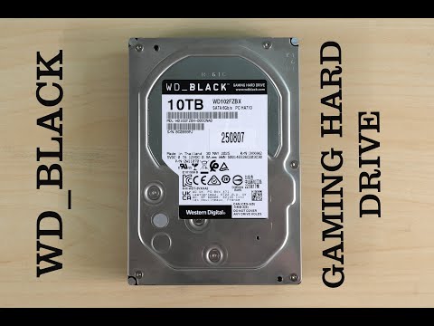 Видео: Жесткий диск WD Black 10 ТБ обзор и тест, лучший HDD для игр, монтажа и надежный жесткий диск SATA