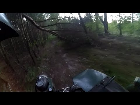 Видео: Покатушки на К-750 (3)
