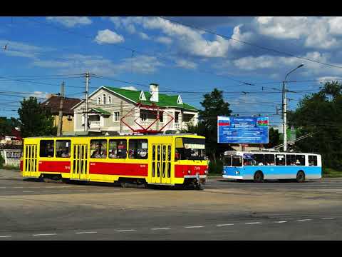 Видео: информатор трамвая №12, Волгоград. школа 36 - жилгородок