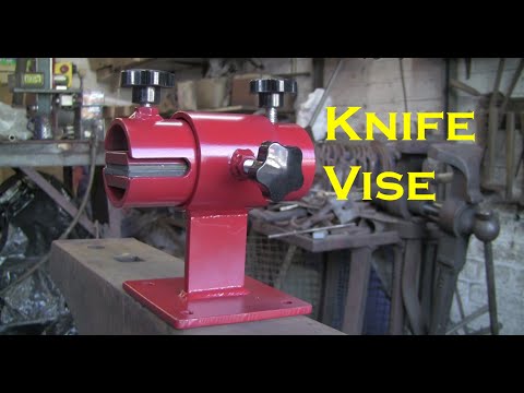 Видео: тиски для ножей