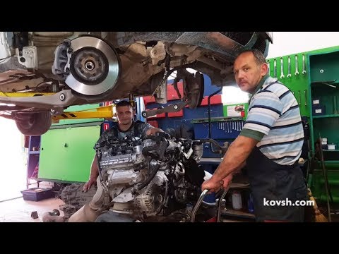 Видео: Капремонт двигателя Mercedes Benz M-Class III W166 3.0d OM642