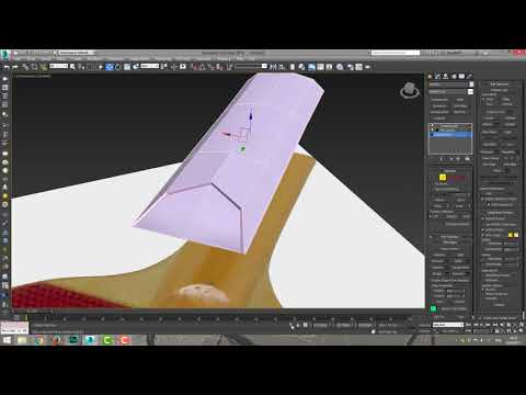 Видео: 3DS MAX Полики Ракетка для Пинг Понга