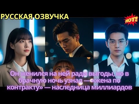 Видео: Он женился на ней ради выгоды, но в брачную ночь узнал — «жена по контракту» — наследница миллиардов