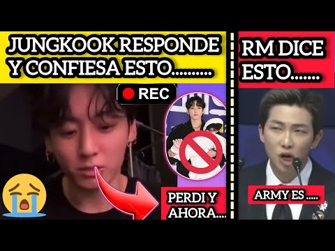 Видео: СКАНДАЛ🔴Чонгук нарушает молчание и признается в этом😭РМ говорит🥹btsnews