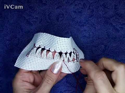 Видео: Прості мережки. Урок 4. Виконання мережки  "роздвоєний прутик" або "роздільний прутик".