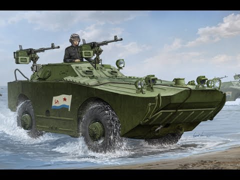 Видео: БРДМ-1 (BRDM-1) TRUMPETER 1:35.  Часть 6. Финал.