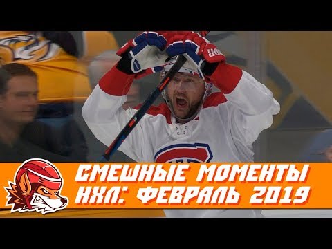 Видео: Самые курьёзные и смешные моменты НХЛ: февраль 2019