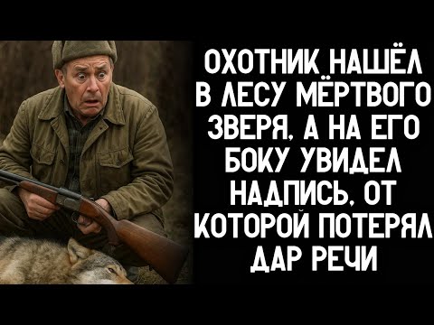 Видео: Охотник нашёл в лесу мёртвого зверя, а на его боку увидел надпись, от которой потерял дар речи