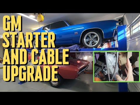 Видео: Модернизация классического стартера и аккумуляторного кабеля GM с использованием деталей заводско...