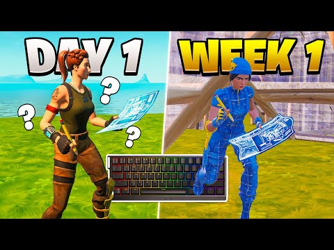 Видео: Переход с контроллера на клавиатуру и мышь за 1 неделю! (Fortnite Controller to KBM)