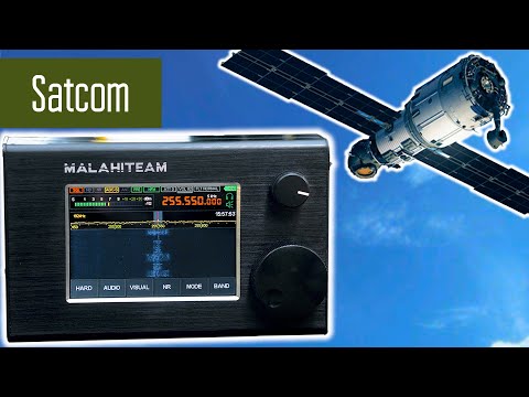 Видео: Слушаем Satcom на приёмник Малахит DSP 2.  Радиохулиганы на спутниках.