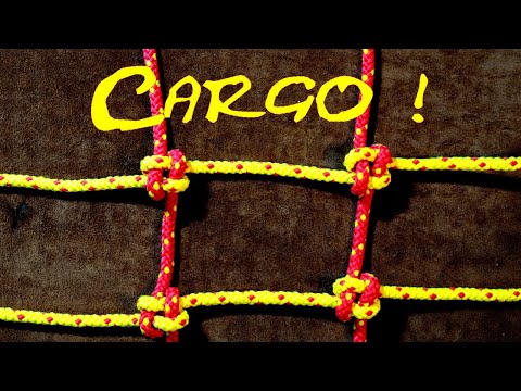 Видео: Узел «Корона» для изготовления грузовой или альпинистской сети