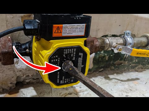 Видео: Шумит насос отопления? Как развоздушить циркуляцирнный насос и нужно ли это делать? doRABOTKA