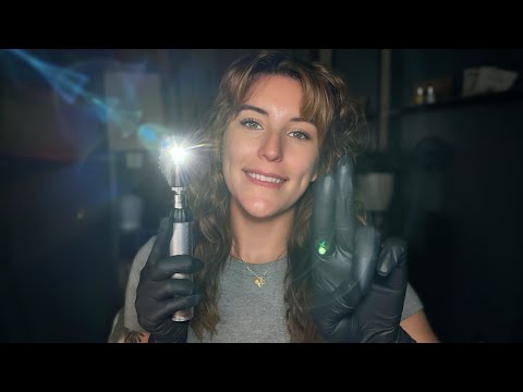 Видео: ASMR-обследование зрения при слабом освещении