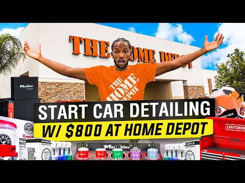 Видео: КАК НАЧАТЬ ДЕТЕЙЛИНГОВЫЙ БИЗНЕС С 800$ *издание Home Depot*