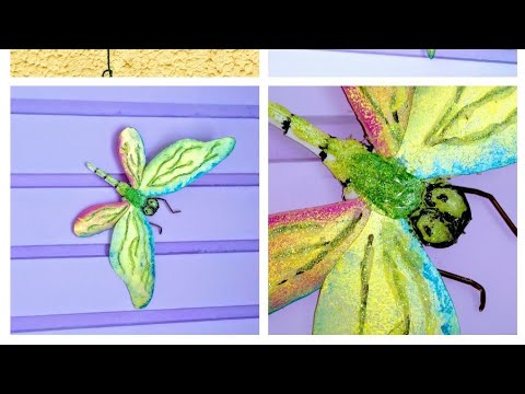 Видео: Стрекозы из пластиковых бутылок ,на магните