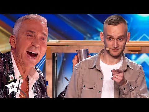 Видео: ВСЕ выступления веселого фокусника Джека Роудса!