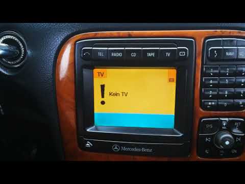 Видео: Mercedes Benz W220.Краткий обзор Comand