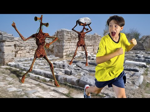 Видео: Сиреноголовый в реальной жизни вернулся за мной! ВСЕ СЕРИИ ПОДРЯД! Как спастись от Сиреноголового