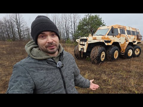 Видео: Нашли самый дорогой вездеход 8х8 Шаман!