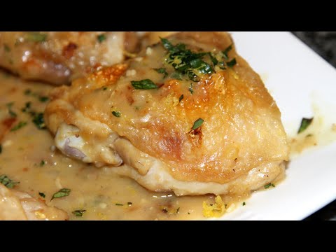 Видео: Этот соус покорит любого! Невероятно вкусные куриные бедра в лимонном соусе.