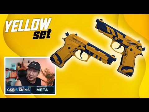 Видео: Yellow set - Dual Berettas - 6 gift нэмсээн