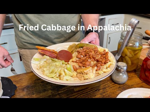 Видео: Жареная капуста + свиной жир + фасоль = вкусная еда в Аппалачах