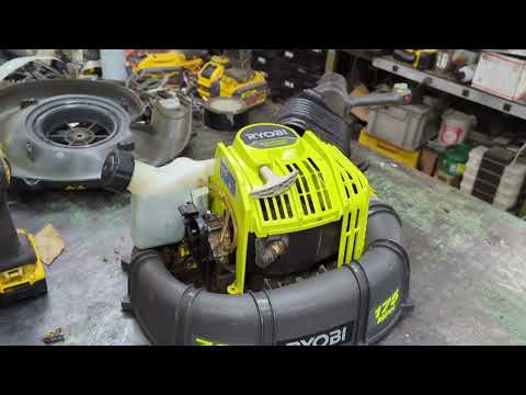 Видео: Стук штока для ремонта ранцевого воздуходува Ryobi? 🤔 #tarylfixesall #smallenginerepair #leafblower