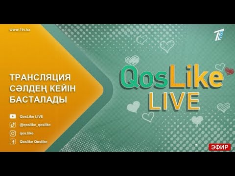 Видео: Qoslike live Тікелей эфир Кослайк Лайф Қосылайық Лайв #кослайк #qoslike