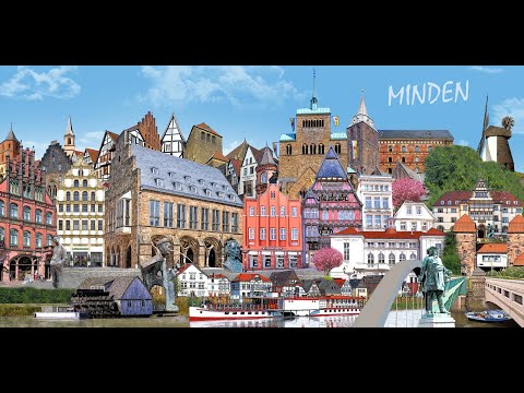 Видео: Минден - милый городок в который можно даже влюбиться .