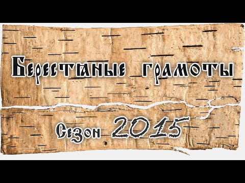 Видео: А.А. Зализняк. О берестяных грамотах из раскопок сезона 2015 года