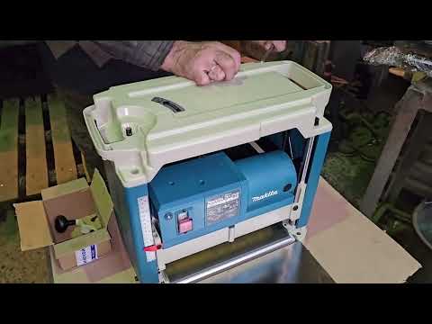 Видео: Makita 2012NB + Helical 2Т R150 + рифлёный подающий валец.