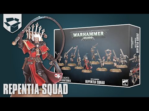 Видео: Анбокинг - Adepta Sororitas Repentia Squad