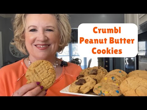 Видео: Печенье с арахисовым маслом Crumbl! Легкое и мягкое печенье в стиле пекарни!