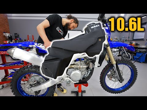 Видео: Большой Топливный Бак на Эндуро
