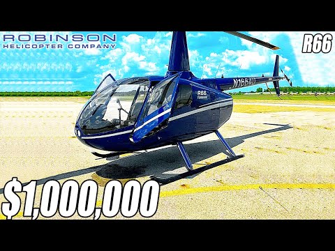 Видео: Внутри Robinson R66 за 1 000 000 долларов