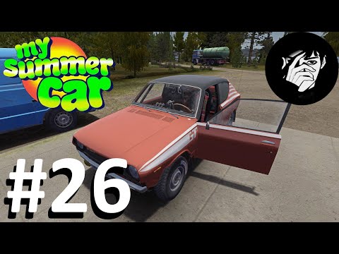 Видео: ПОДГОТОВКА К РАЛЛИ! ► My Summer Car #26 с РУЛЁМ!