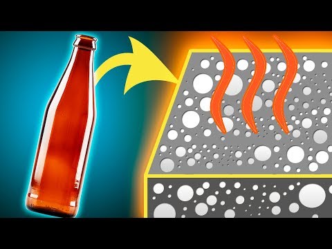 Видео: Как из бутылки сделать Утеплитель?