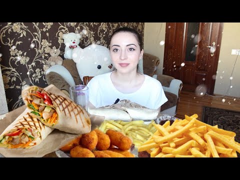 Видео: ДОНЕР НАГГЕТСЫ КАРТОШКА ФРИ / MUKBANG  не ASMR Ayka Emilly