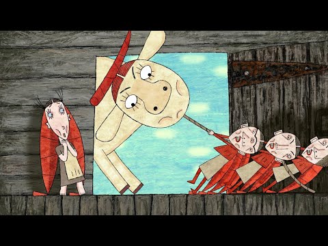 Видео: Крошечка-Хаврошечка —  Русская сказка 💢 Сказки от студии Пилот 💠 Гора самоцветов