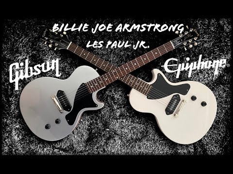 Видео: Gibson против Epiphone, Billie Joe Armstrong Les Paul Junior Deepdive + звуковой тест.
