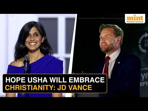 Видео: «Она выросла в индуистской семье, но...» — вице-президент США Вэнс надеется, что его жена примет ...