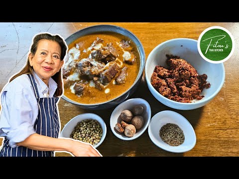 Видео: Настоящая тайская паста карри массаман с нуля