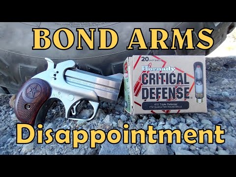Видео: Bond Arms .45 Colt / .410 Texas Defender — проблема контроля качества — не нравится