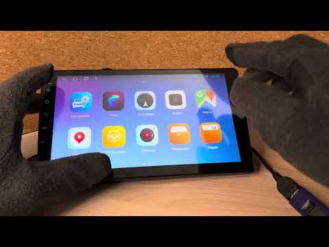 Видео: Магнитола на андроиде TS7 QLED 2/32 на 9 дюймов, 12