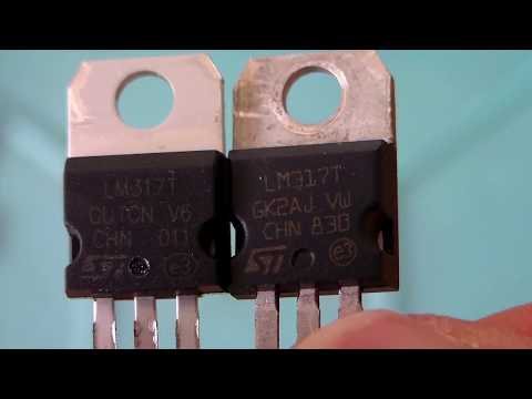 Видео: Поддельные LM317 из Китая