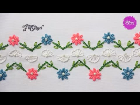 Видео: Декоративный бордюр с цветами в слитках