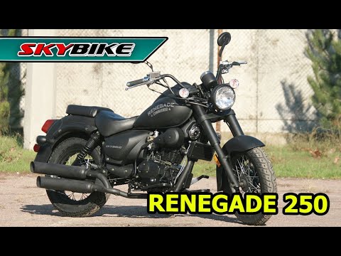 Видео: Китайский чоппер SKYBIKE RENEGADE 250